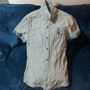 Button Down Striped Shirt